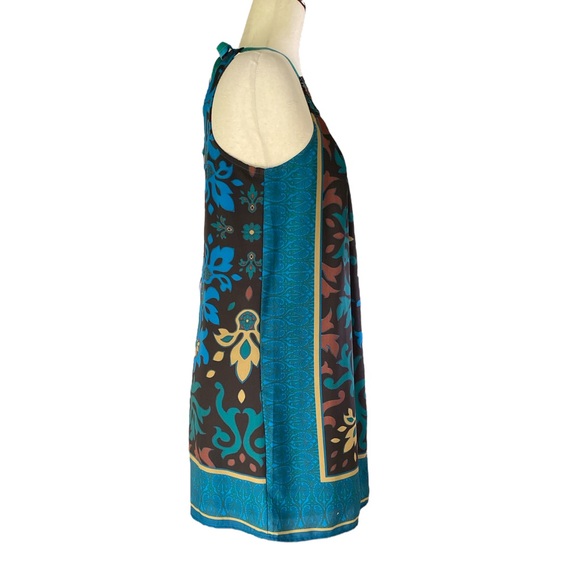 Anthropologie One September Del Mar Beaded Halter Tie Neck Bow Slip Dress - XS - Picture 7 of 14